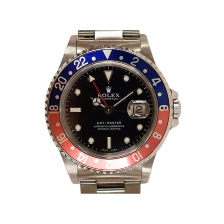 Rolex GMT-Master "Pepsi" Stainless Steel Black Dial 16700