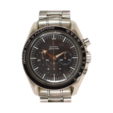 Omega Speedmaster Broad Arrow Stainless Steel Black Dial 3594.5