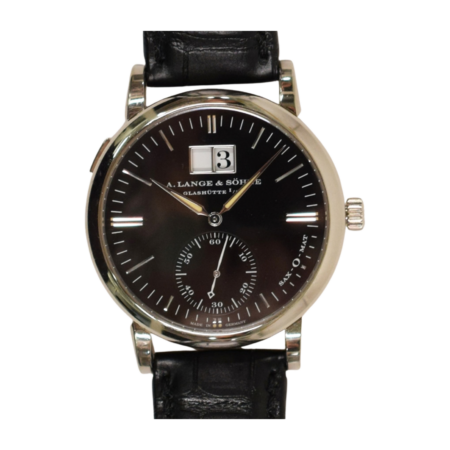 A. Lange & Söhne Langematik White Gold Black Dial 308.027
