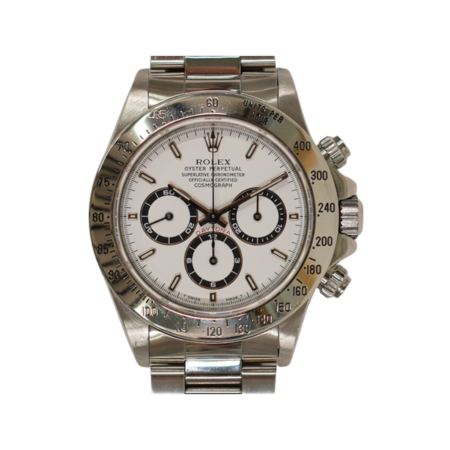 Rolex Daytona Stainless Steel White Dial 16520