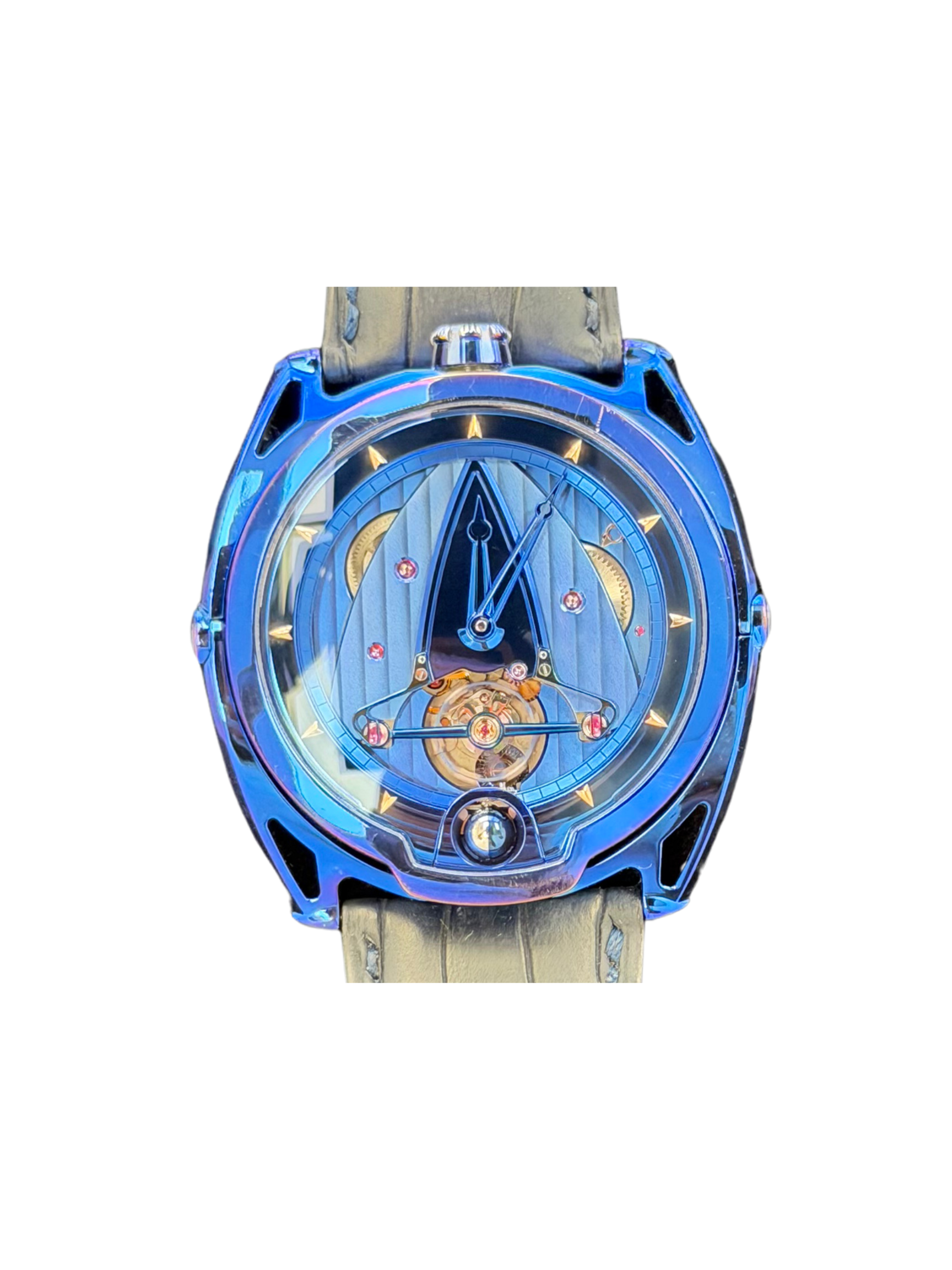 De Bethune Tourbillon “Kind of Blue” Titanium Blue Dial DB28BTIBS