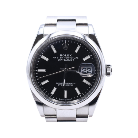 Rolex Datejust 36 Stainless Steel Black Dial 126200