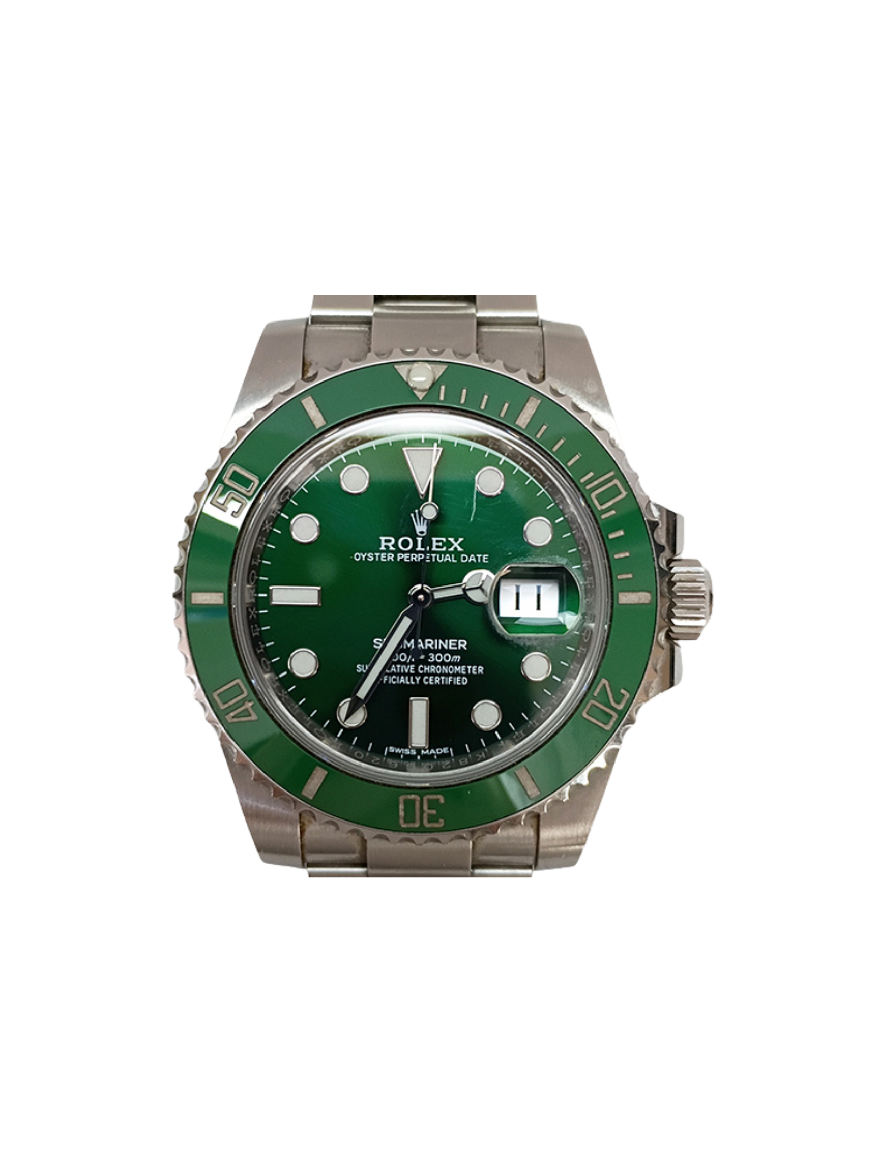 Rolex Submariner Date “Hulk” Stainless Steel Green Dial 116610LV