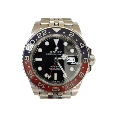 Rolex GMT-Master II "Pepsi" Stainless Steel Black Dial 126710BLRO