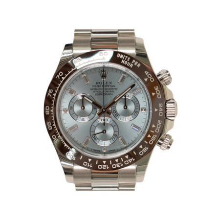 Rolex Daytona Platinum Ice Blue Diamond Dial 116506