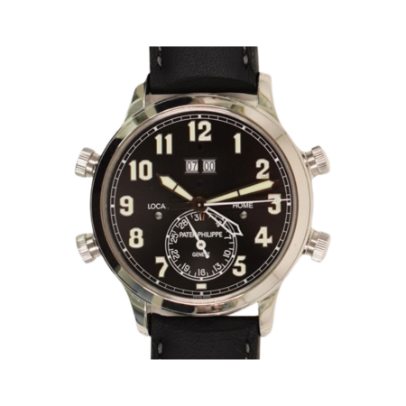 Patek Philippe Grand Complications Platinum Black Arabic Dial 5520P-001