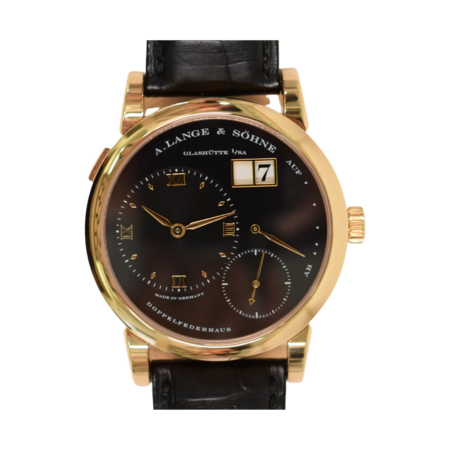 A. Lange & Söhne Lange 1 Rose Gold Black Dial 101.031