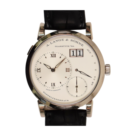 A. Lange & Söhne Lange 1 Stainless Steel Silver Roman Dial 191.039