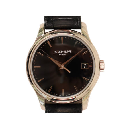 Patek Philippe Calatrava White Gold Black Dial 5227G-010