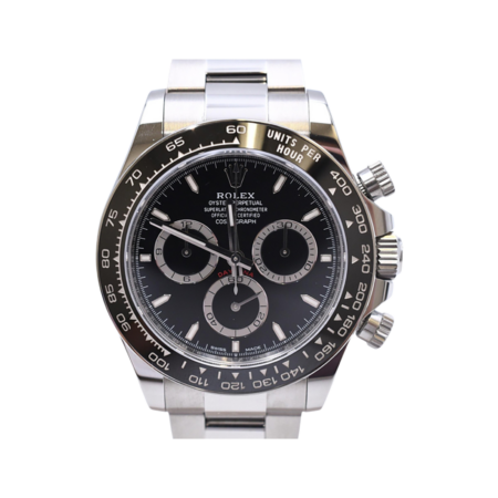 Rolex Daytona Stainless Steel Black Dial 126500LN