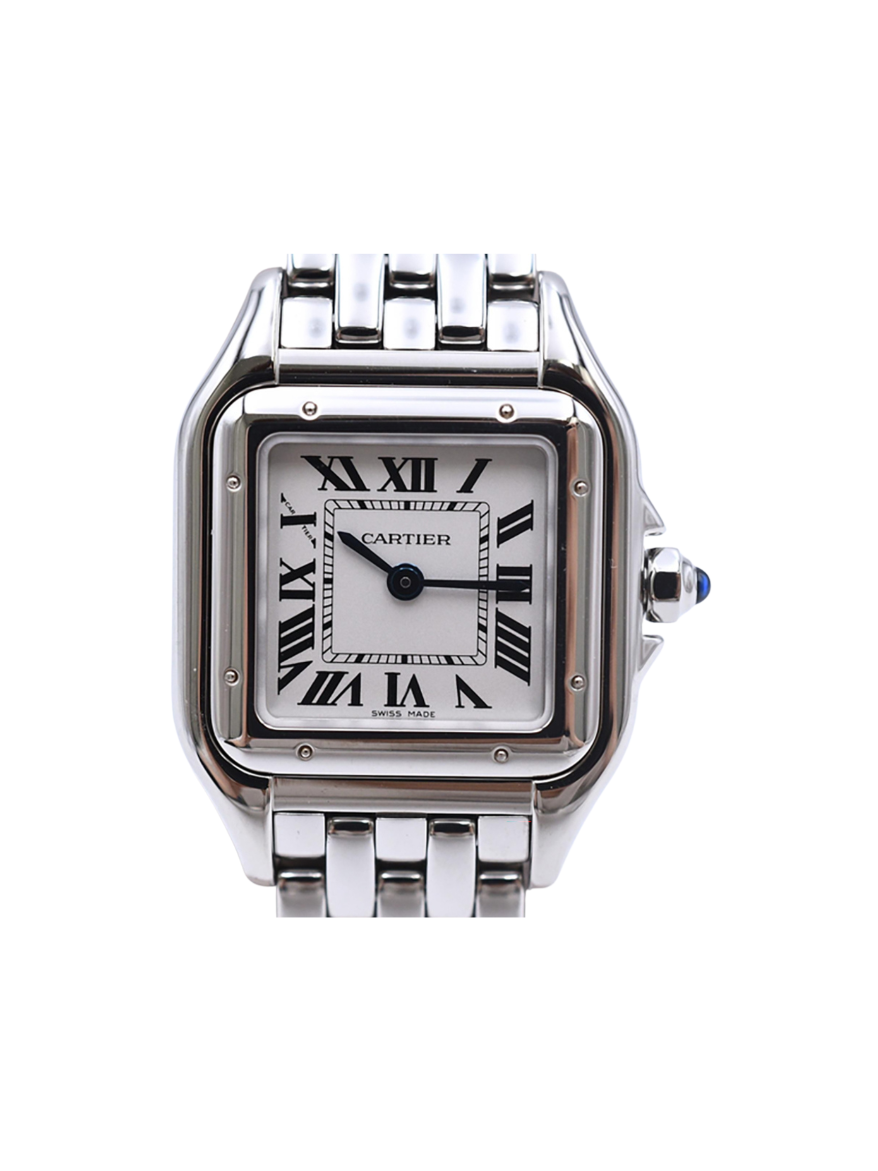 Cartier Panthère de Cartier Stainless Steel Silver Roman Dial WSPN0013