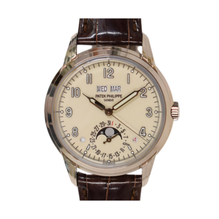 Patek Philippe Perpetual Calendar White Gold Ivory Arabic Dial 5320G-001