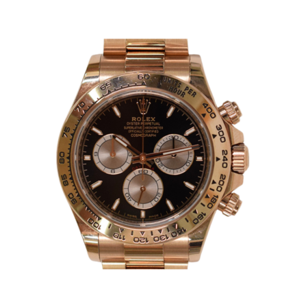 Rolex Daytona Rose Gold Black Dial 126505