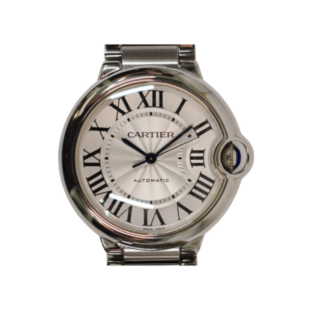 Cartier Ballon Bleu Stainless Steel Silver Roman Dial W6920046