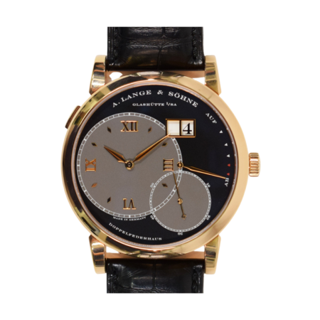 A. Lange & Söhne Grand Lange 1 Rose Gold Blue Roman Dial 115.031