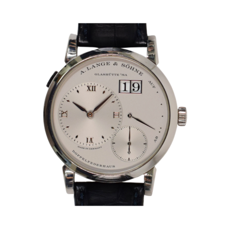 A. Lange & Söhne Lange 1 Platinum Silver Roman Dial 191.025
