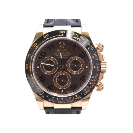 Rolex Daytona Rose Gold Brown Arabic Dial 116515LN
