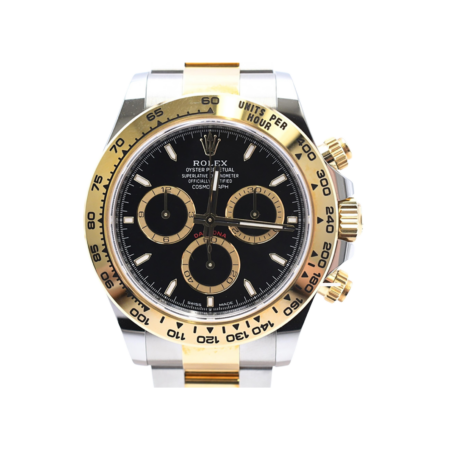 Rolex Daytona Stainless Steel and Yellow Gold Black Dial 126503