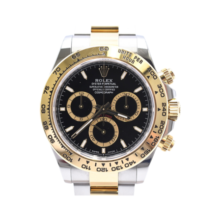 Rolex Daytona Stainless Steel and Yellow Gold Black Dial 126503