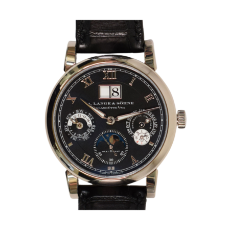 A. Lange & Söhne Langematik Perpetual White Gold Black Roman Dial 310.026 E
