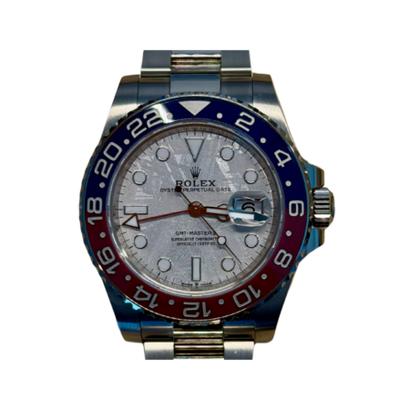 Rolex GMT-Master II “Pepsi” White Gold Meteorite Dial 126719BLRO