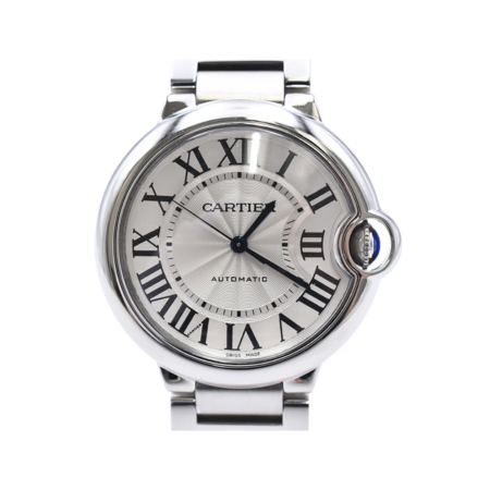 Cartier Ballon Bleu Stainless Steel Silver Roman Dial W6920046