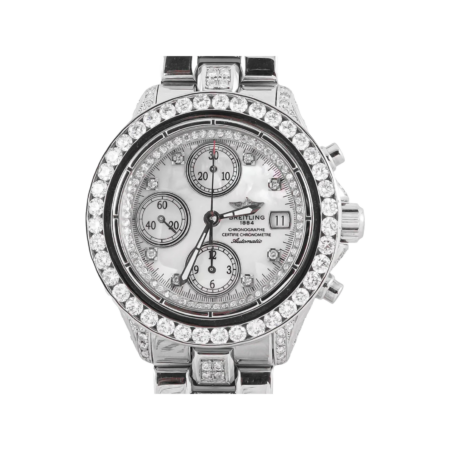 Breitling Colt Chronograph Stainless Steel Diamond Dial A13335