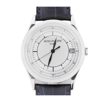 Patek Philippe Calatrava White Gold Silver Dial 5296G-001