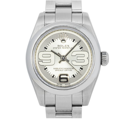 Rolex Oyster Perpetual Stainless Steel Silver Dial 176200