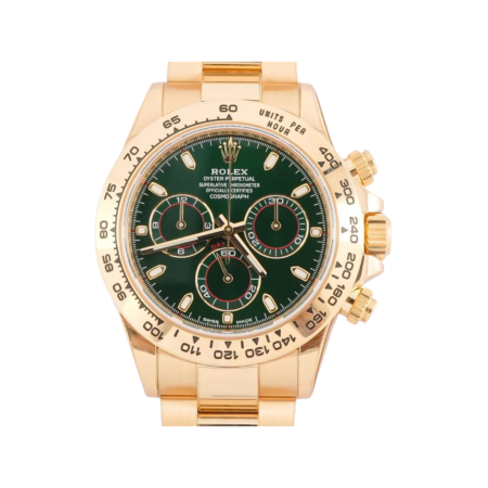Rolex Daytona Cosmograph 'John Mayer' Yellow Gold Green Dial 116508
