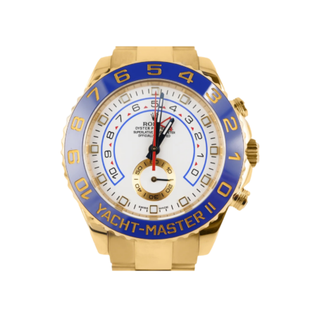 Rolex Yacht-Master II Yellow Gold White Dial 116688