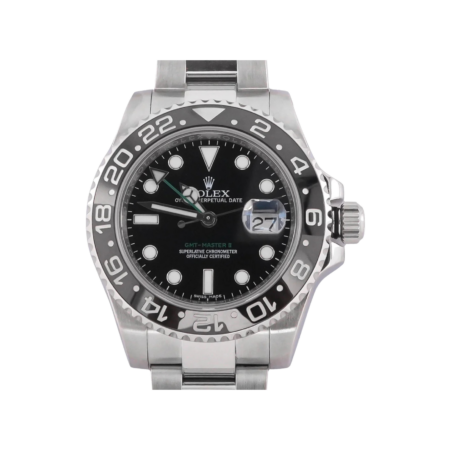 Rolex GMT-Master II Stainless Steel Black Dial 116710LN