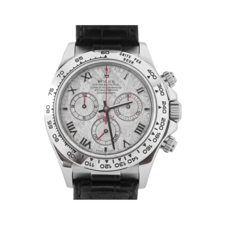 Rolex Daytona White Gold Meteorite Roman Dial 116519