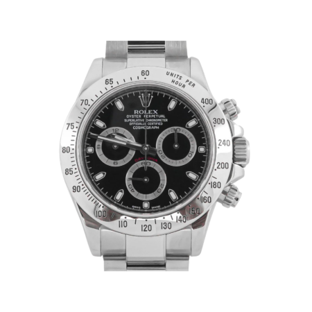 Rolex Daytona Stainless Steel Black Dial 116520