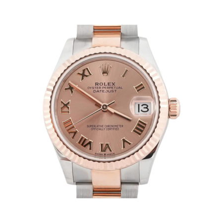 Rolex Datejust 31 Stainless Steel and Rose Gold Rose Roman Dial 278271