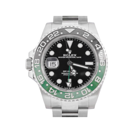 Rolex GMT-Master II "Sprite" Stainless Steel Black Dial 126720VTNR