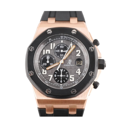 Audemars Piguet Royal Oak Offshore Rose Gold Grey Arabic Dial 25940.OK.O.D002.CA.01