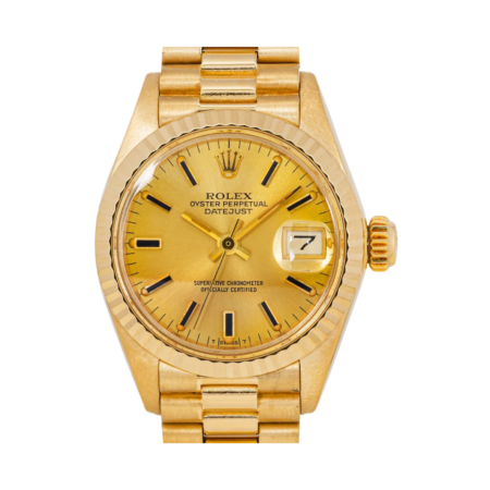Rolex Lady-Datejust Yellow Gold Champagne Dial 6917