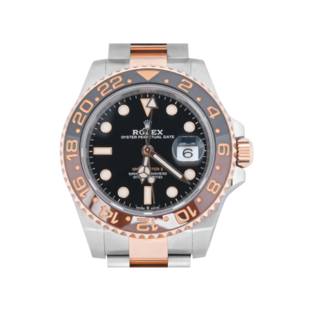 Rolex GMT-Master II “Root Beer” Stainless Steel and Rose Gold Black Dial 126711CHNR