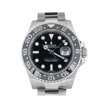 Rolex GMT-Master II Stainless Steel Black Dial 116710LN