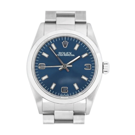 Rolex Oyster Perpetual 31 Stainless Steel Blue Dial 77080