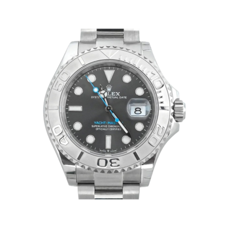 Rolex Yacht-Master Stainless Steel Dark Rhodium Dial 126622