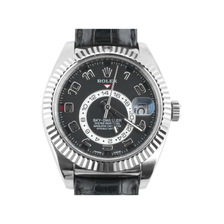Rolex Sky-Dweller White Gold Black Arabic Dial 326139