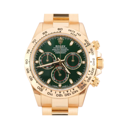 Rolex Daytona Cosmograph ‘John Mayer’ Yellow Gold Green Dial 116508