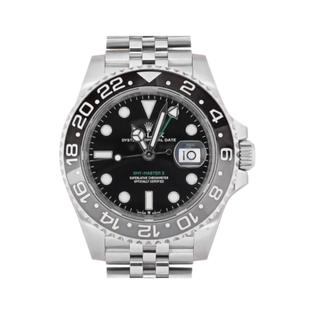 Rolex GMT-Master II "Bruce Wayne" Stainless Steel Black Dial 126710GRNR