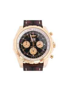Breitling Bentley 6.75 Rose Gold Black Dial H44363