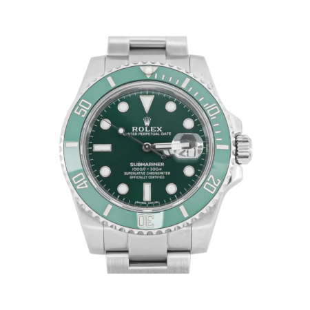 Rolex Submariner Date “Hulk” Stainless Steel Green Dial 116610LV