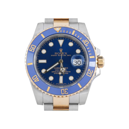 Rolex Submariner Date Stainless Steel and Yellow Gold Blue Dial 116613LB