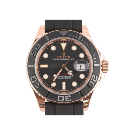 Rolex Yacht-Master 40 Rose Gold Black Dial 116655