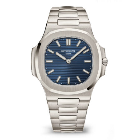 Patek Philippe Nautilus "50th Anniversary" Platinum Blue Dial 5610/1P-001